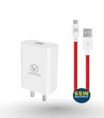 Wall Charger VFC 2004 - 44W Fast charging, Qualcomm 3.0, Super VOOC, 1. WRAP charge 2. DASH charge. 3.Flash charge Supported