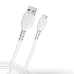 MICRO USB VC 1001M Supports 2.4A charging output, Rapid charging 1 Meter cable length, Nylon braided, 10000+ Bends lifespan, Tangle free