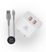 Wall Charger VCH-2002M - Highlight Dual Type-A ports -charge two devices same time, 1. Heat Protection 2. Fast charging Technology - Image 2