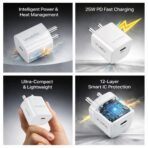 VCH-2007-25watt- Charger 25W fast charging wall charger with Intelligent Power Delivery 3.0 - Image 5