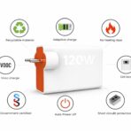 VCH-2009 -120Watt High-Speed Charging  Quick Charger 3.0 Supported  Flash Charge / Warp Dash - Image 5