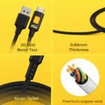 VIP 1007C Supports upto 65W Output, compatible with WARP/ Dash fast -charge protocols India's First ever Colorful RGB light technology - Image 4