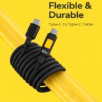 Cable VIP 1007CC Supports upto 65W Output, compatible with WARP/ Dash fast -charge protocols India's First ever Colorful RGB light technology - Image 4