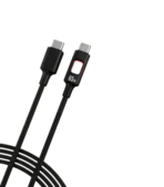 Cable VIP 1007CC Supports upto 65W Output, compatible with WARP/ Dash fast -charge protocols India's First ever Colorful RGB light technology