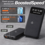 Power Bank VMPB011 10000mAh high-capacity polymer power bank 22.5W fast charging with QC 3.0 and PD 3.0 - Image 3