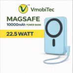 Power Bank VMWB-023 10000mAh MagSafe Power Bank – 22.5W Fast Charging with 15W Wireless Magnetic Support - Image 2