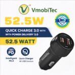 52.5W Fast Charging, PD 3.0, QC 3.0, Dual Port (USB-C + USB-A), Smart Chip Protection, Overcurrent & High-Voltage Safety, Universal Compatibility Supported - Image 5