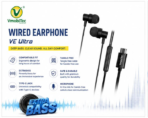 VmobiTec VE Ultra Type-C Wired Earphone with Mic, Extra Bass & Tangle-Free Cable - Image 2