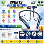 VmobiTec Charm VN5004 Wireless Sports Neckband Bluetooth Earphones - Image 2