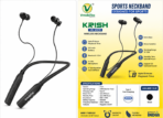 VmobiTec Krish VN5005 Wireless Sports Neckband Bluetooth Earphones - Image 2