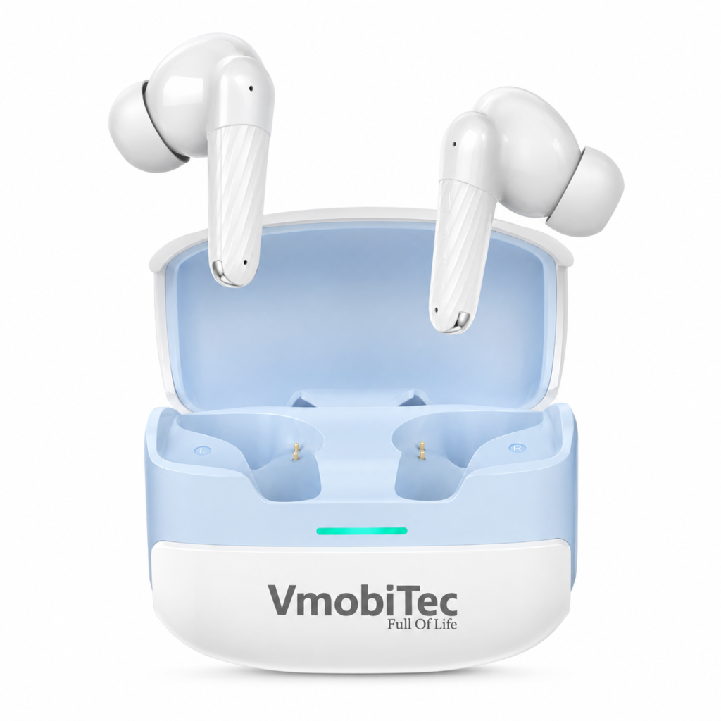 Wireless Bluetooth Earbuds with Charging Case | MOKS VT 7004
