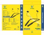 VmobiTec Krish VN5005 Wireless Sports Neckband Bluetooth Earphones - Image 3