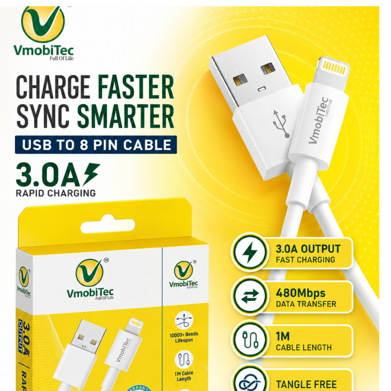 iPhone Charging Cable | Premium Quality Fast Charge Cable