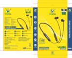 Vaish VN 5003 Wireless Neckband Bluetooth Earphones VmobiTec with 42 Hours Playback & Type-C Fast Charging - Image 3