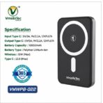 10000mAh MagSafe Power Bank 22.5W Fast Charging | VmobiTec - Image 5
