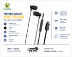 VmobiTec VE Ultra Type-C Wired Earphone with Mic, Extra Bass & Tangle-Free Cable - Image 5