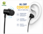 VmobiTec VE Ultra Type-C Wired Earphone with Mic, Extra Bass & Tangle-Free Cable - Image 4