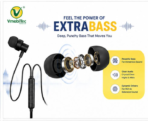 VmobiTec VE Ultra Type-C Wired Earphone with Mic, Extra Bass & Tangle-Free Cable - Image 3