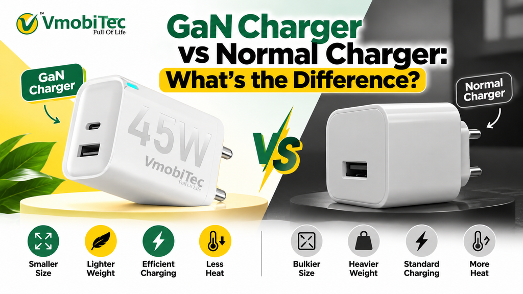 VmobiTec 65W GaN charger for fast and efficient device charging