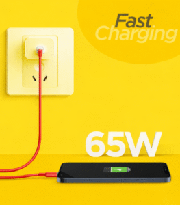 USB-C cable for laptop charging 65W PD with USB-C to USB-C connector