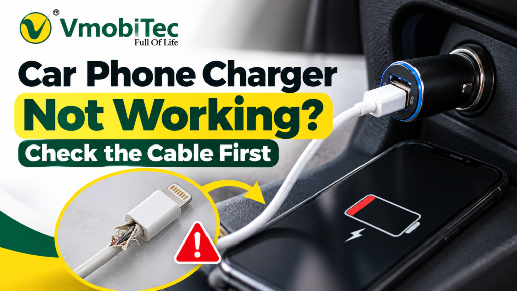 car charger not charging phone